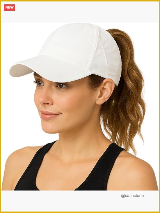 Cooling UV 50 High Ponytail Baseball Cap - Lightweight Water Resistant Packable main image 7
